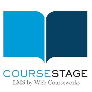 CourseStage LMS by Web Courseworks logo